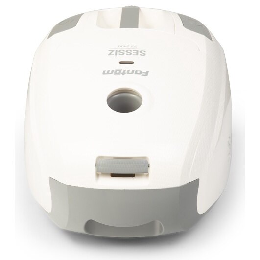 Aspirator cu sac Fantom SS 2400, ultra silentios, 4 l, 850W, Filtru HEPA, Crem