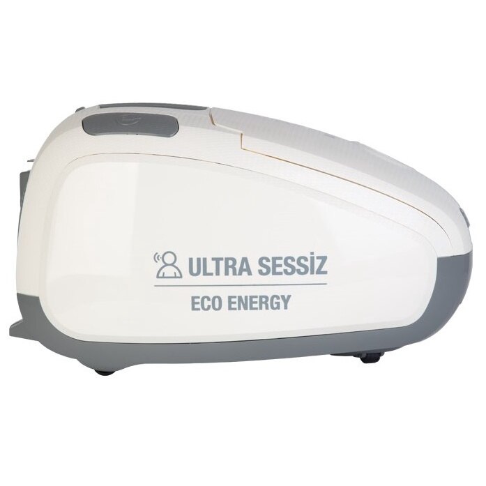 Aspirator cu sac Fantom SS 2400, ultra silentios, 4 l, 850W, Filtru HEPA, Crem