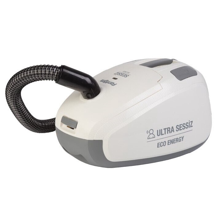 Aspirator cu sac Fantom SS 2400, ultra silentios, 4 l, 850W, Filtru HEPA, Crem