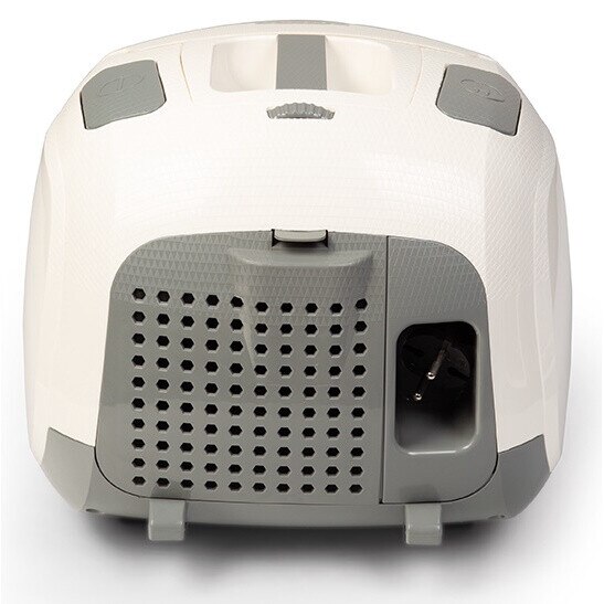 Aspirator cu sac Fantom SS 2400, ultra silentios, 4 l, 850W, Filtru HEPA, Crem