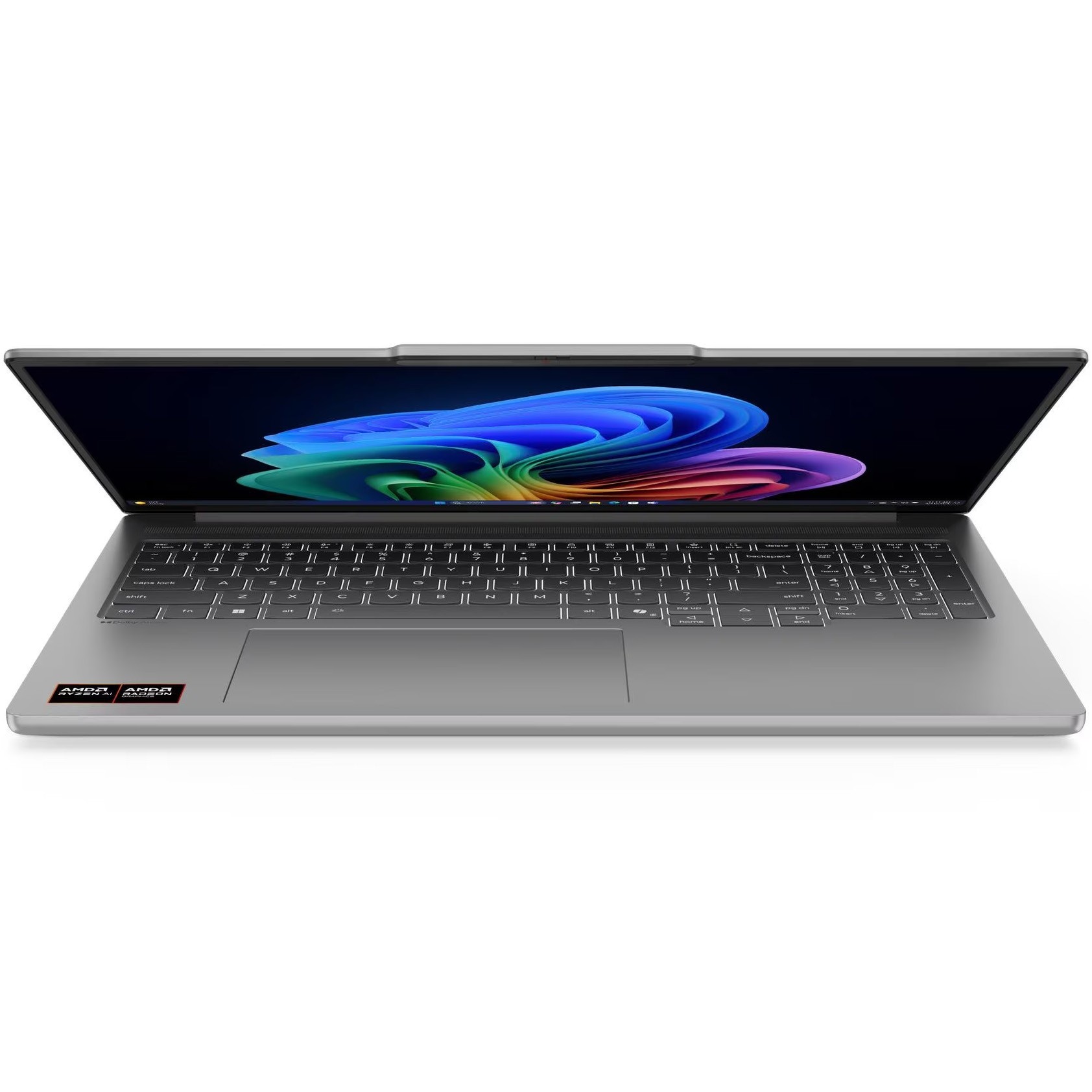 Laptop Lenovo IdeaPad Pro 5 16AKP10 cu procesor AMD Ryzen™ AI 7 350 pana la 5.0GHz, 16" 2.8K, OLED, 120Hz, 32GB LPDDR5x RAM, 1TB SSD, NVIDIA® GeForce RTX™ 5050 8GB GDDR7, No OS, Luna Grey