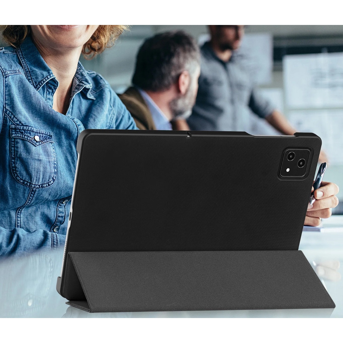 Husa cover pentru t-mobile t tablet 5g 10.36" Albastru inchis