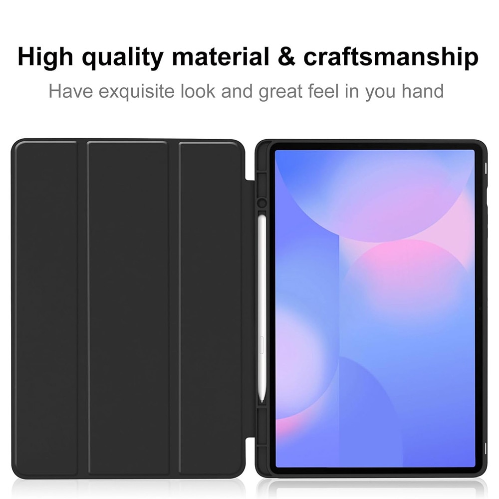 Husă pentru tabletă Flex Trifold, violet, pentru Samsung Galaxy Tab S10 FE Plus, protecție completă, portabilitate ușoară