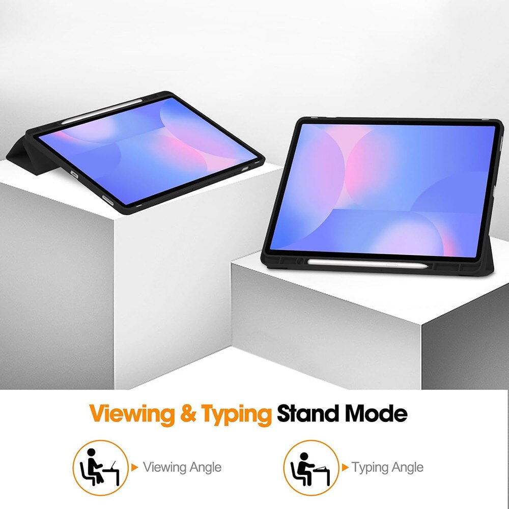 Husă pentru tabletă Flex Trifold, violet, pentru Samsung Galaxy Tab S10 FE Plus, protecție completă, portabilitate ușoară
