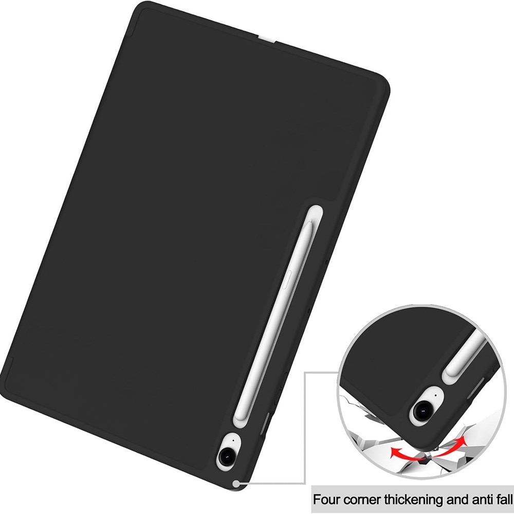 Husă pentru tabletă Flex Trifold, violet, pentru Samsung Galaxy Tab S10 FE Plus, protecție completă, portabilitate ușoară