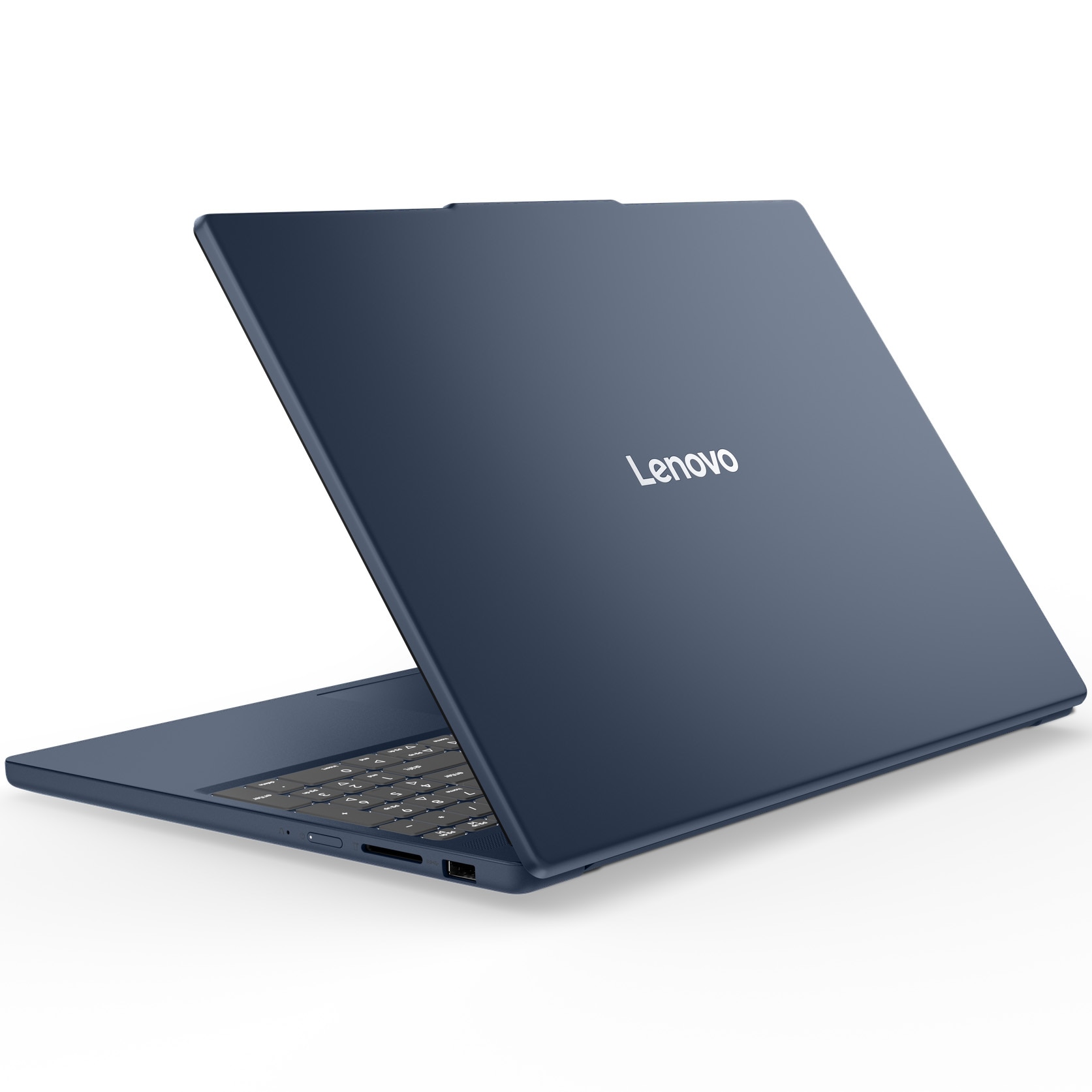 Laptop Lenovo IdeaPad Slim 3 15IRH10 cu procesor Intel® Core™ i5-13420H pana la 4.6GHz, 15.3" WUXGA, 16GB DDR5 RAM, 1TB SSD, Intel® UHD Graphics, No OS, METAL, Cosmic Blue