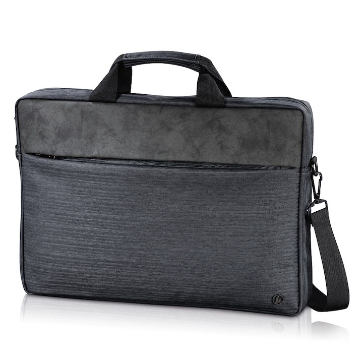 Geantă laptop Hama Tayrona, 13.3-14.1 inch, protecție, organizare, neagră, dimensiuni 30x45cm