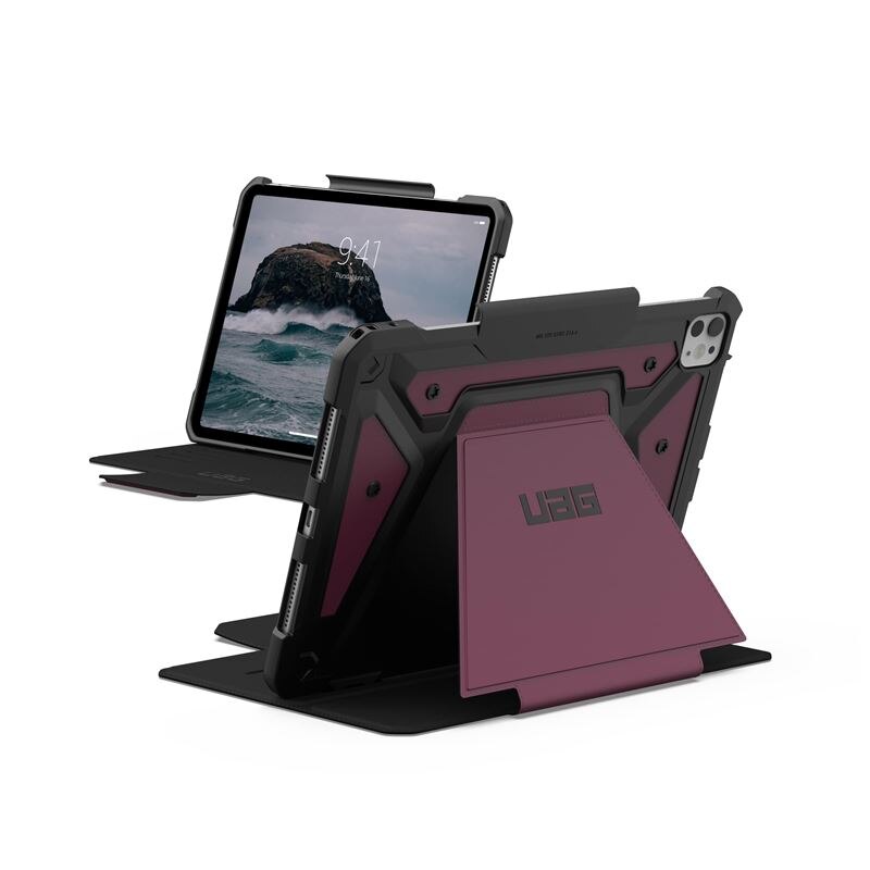 Husa UAG Metropolis SE compatibila cu iPad Pro 11 inch 2024 Bordeaux