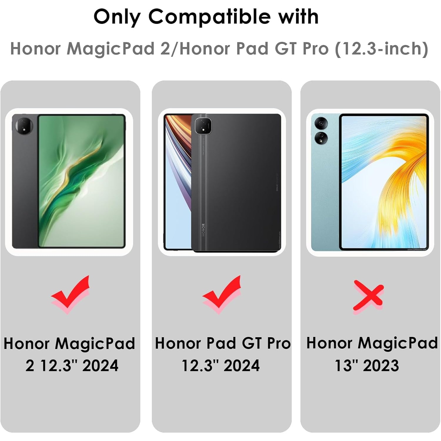 Husa de protectie, Omelivon, Pentru tableta 12.3", Verde inchis