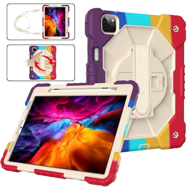 Husa compatibila cu iPad Air4 10.9 (20/21) iPad Pro 11 (18/20/21) Multicolor
