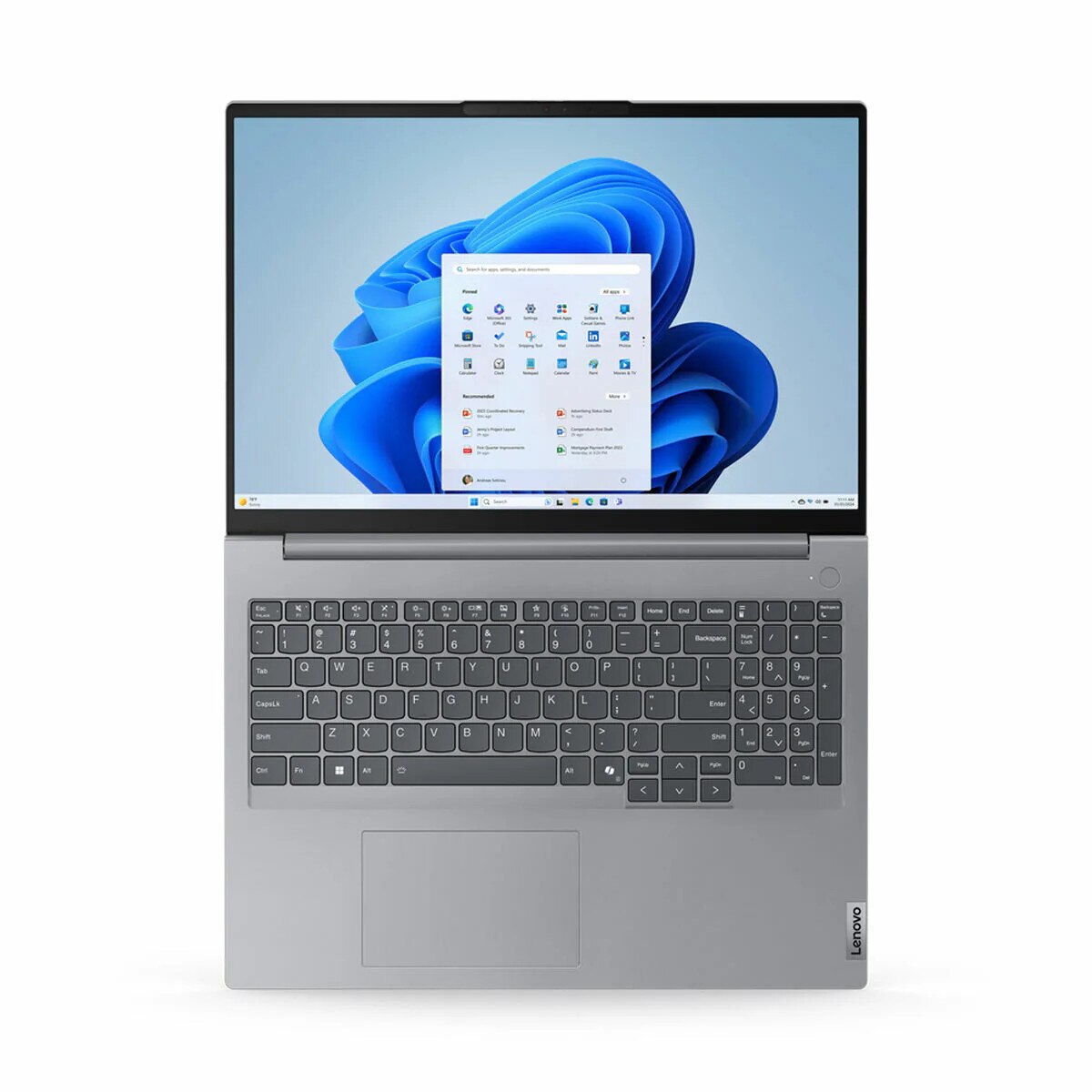 Laptop Lenovo ThinkBook 16 G7 IML, Intel Core Ultra 7, 16GB RAM, 512GB SSD, gri, 16x10inch