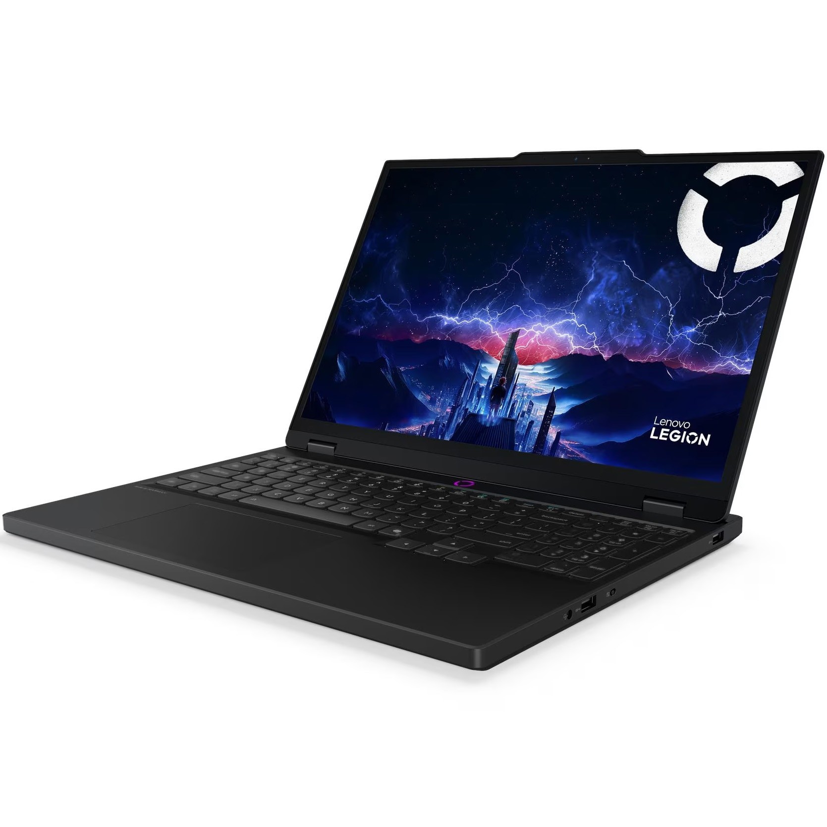 Laptop Gaming Lenovo Legion 5 15IRX10 cu procesor Intel® Core i7-13650HX pana la 4.9GHz, 15.1" WQXGA, OLED, 165Hz, 16GB DDR5, 1TB SSD, NVIDIA® GeForce RTX™ 5050 8GB GDDR7, NO OS, Eclipse Black, 3y on-site Premium Care