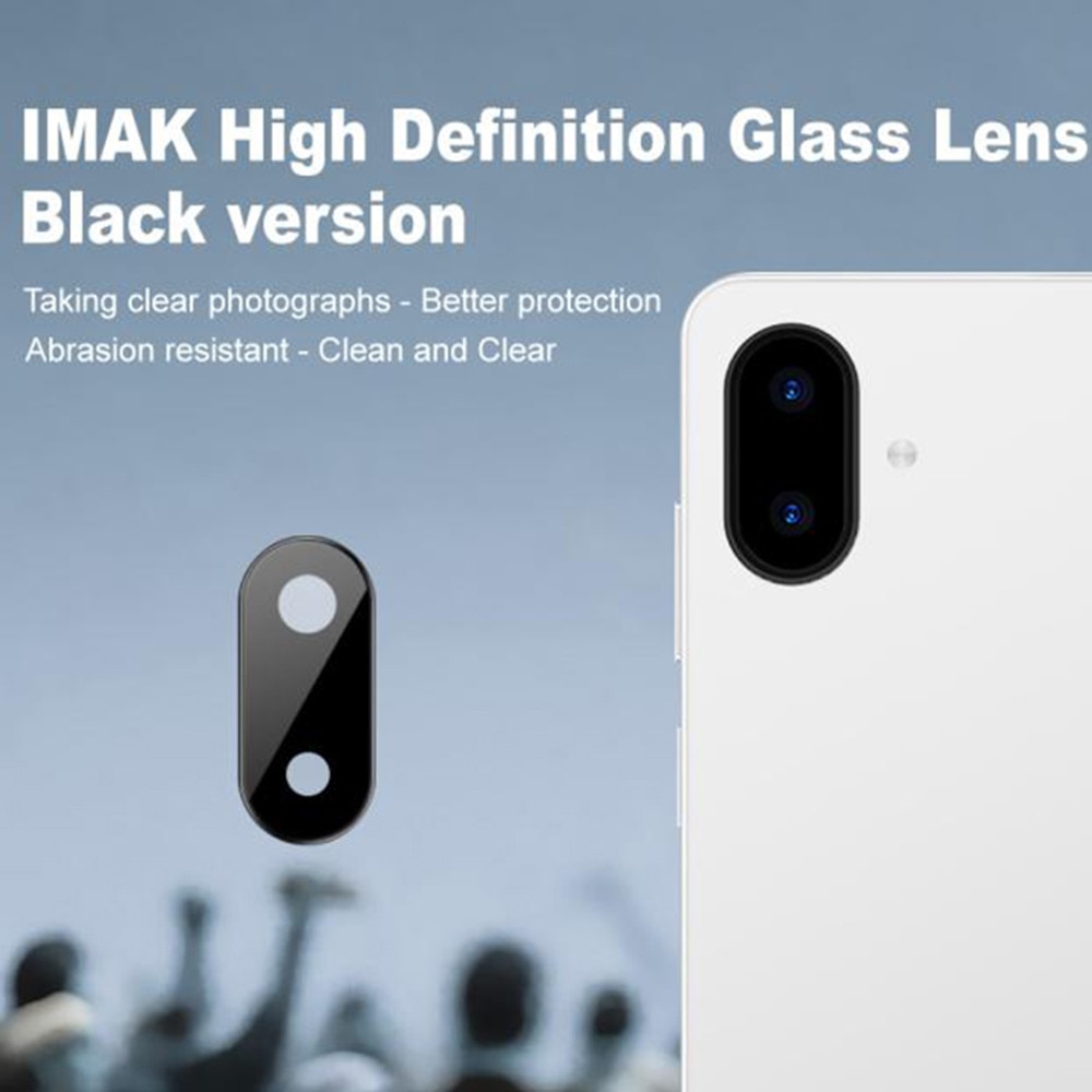 Folie Camera pentru Samsung Galaxy A07 4G - Techsuit Full Camera Glass - Black