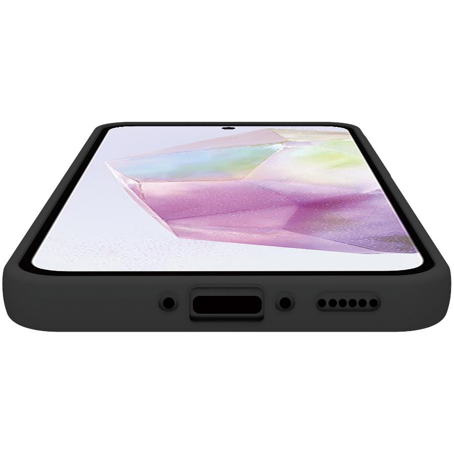 Husa de protectie Celly Silicon pentru Samsung Galaxy A36, Neagra
