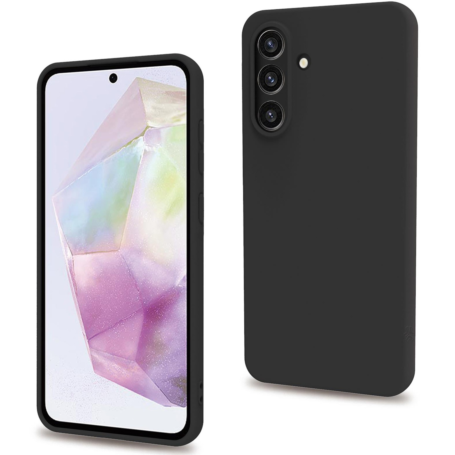 Husa de protectie Celly Silicon pentru Samsung Galaxy A36, Neagra