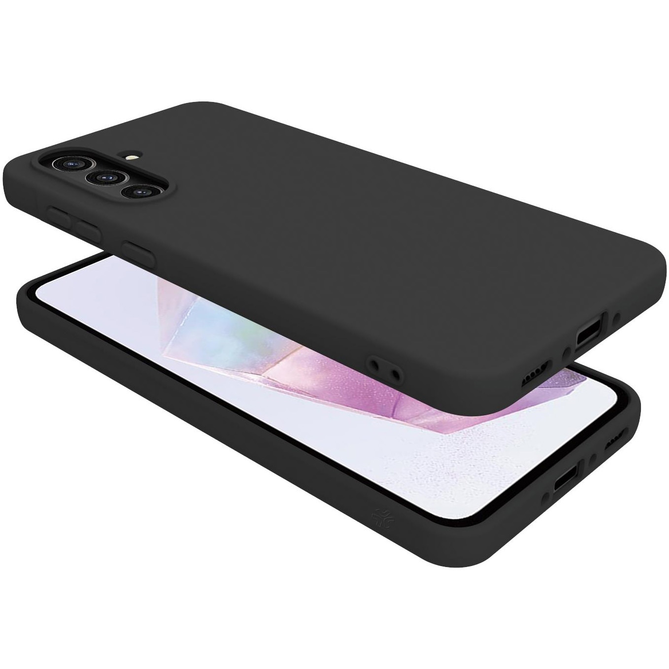 Husa de protectie Celly Silicon pentru Samsung Galaxy A36, Neagra