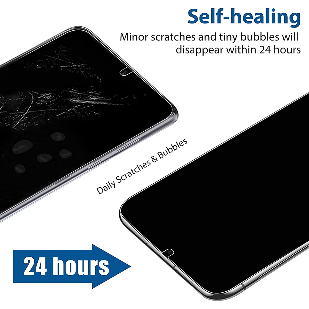 Folie Privacy PolyFlex Impact Proof compatibila cu Google Pixel 9a, Polimer siliconic de 200 de microni D3O, Adeziv fara reziduuri, Montare usoara, fara lichid, Regenerabila, Full Glue, Compatibila cu senzorul de amprenta, Compatibila cu orice husa