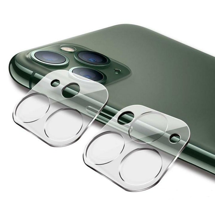 Folie protectie cameră Planet Tech pentru iPhone 17 Pro, Transparent
