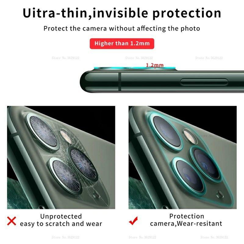 Folie protectie cameră Planet Tech pentru iPhone 17 Pro, Transparent