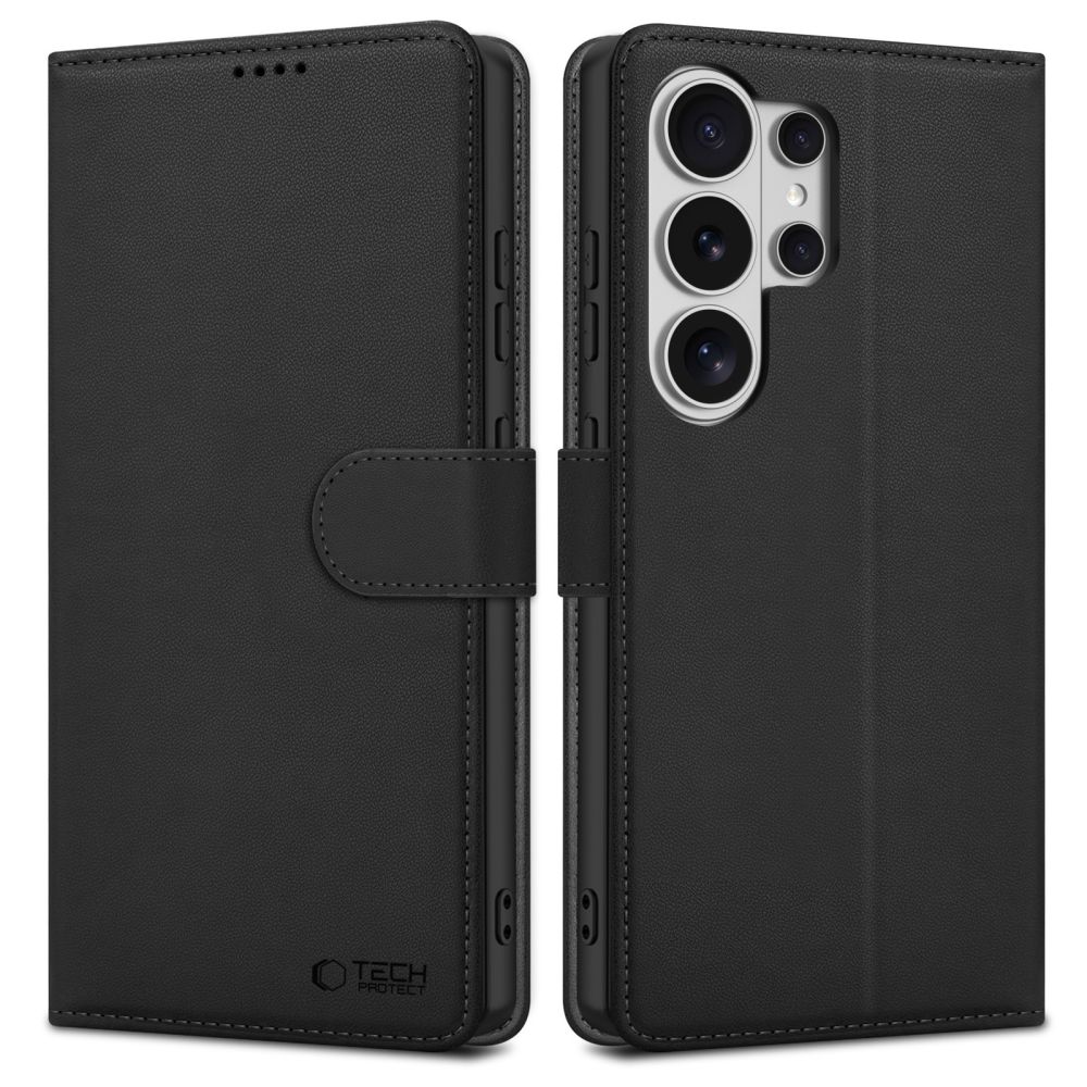 Carcasa Tech-Protect Wallet compatibila cu Samsung Galaxy S26 Ultra, Negru