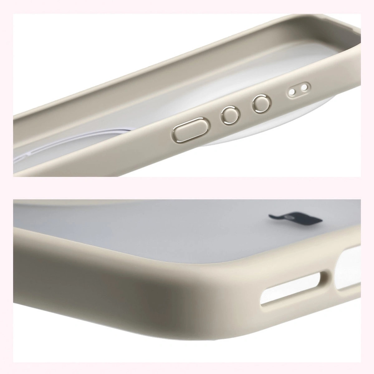 Husa, Bizon Case MatteO pentru Xiaomi 17 Ultra, Bej Fumuriu