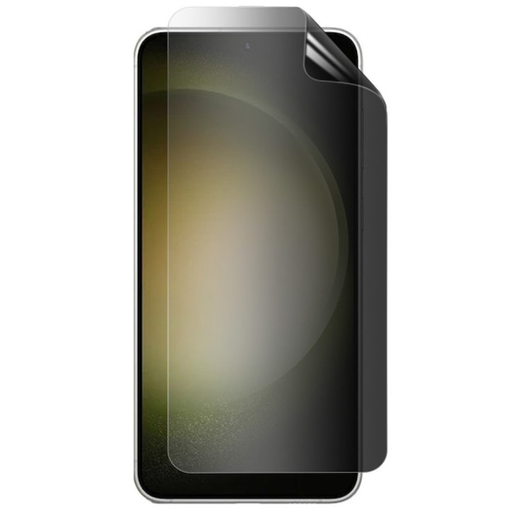 Folie Privacy Silicon Ecran pentru Oppo Find X9 Pro, Silicon Hydrogel, Flexible Hydro-Crystal, Protectie Completa, Full Glue, Instalare usoara, Set complet pentru Instalare