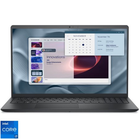 Laptop Business Dell Pro 15 Essential cu procesor Intel® Core™ i7-1355U pana la 5.00 GHz, 15.6", Full HD, 120Hz, 16GB RAM, 512GB SSD, Intel® UHD Graphics, Ubuntu, FPR, Backlit, 3y ProSupport and Next Business Day Onsite