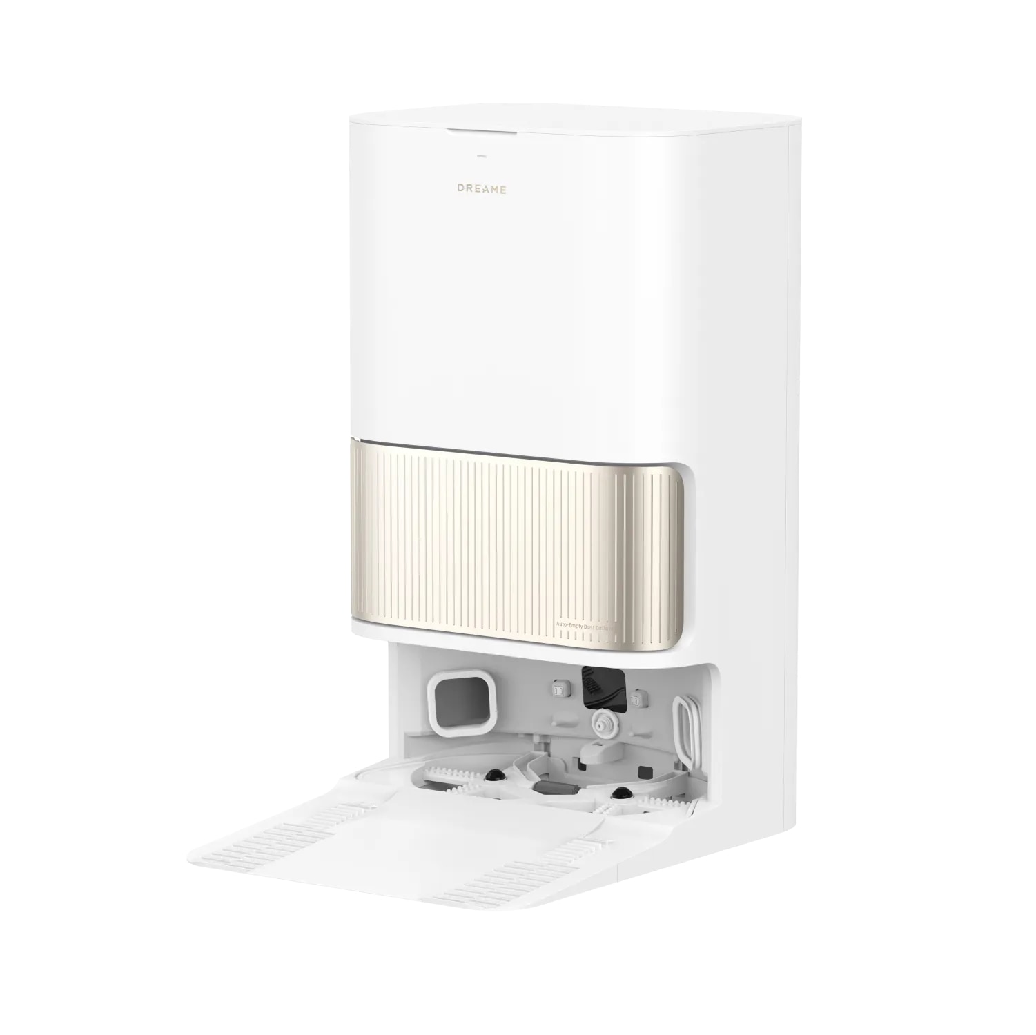 Robot de curatare DREAME L40 Ultra, alb, functie de mopare, capacitate 0.3l, set complet