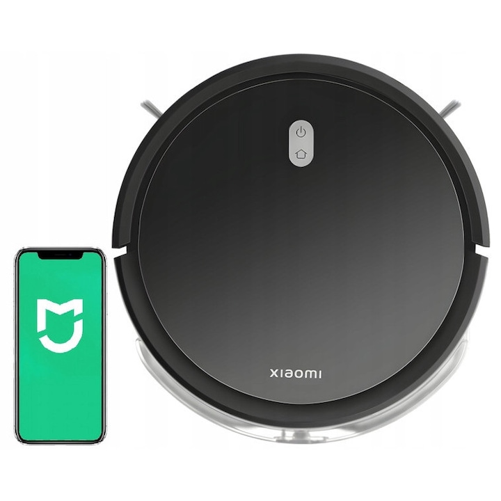 Aspirator robot Xiaomi Mi Robot Vacuum E5 2 in 1 cu mop, aplicatie