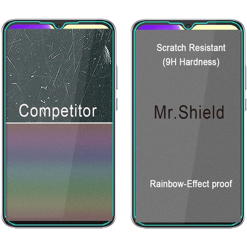 Folii de ecran compatibil cu Xiaomi (Redmi 10A), duritate 9H, transparent set de 3