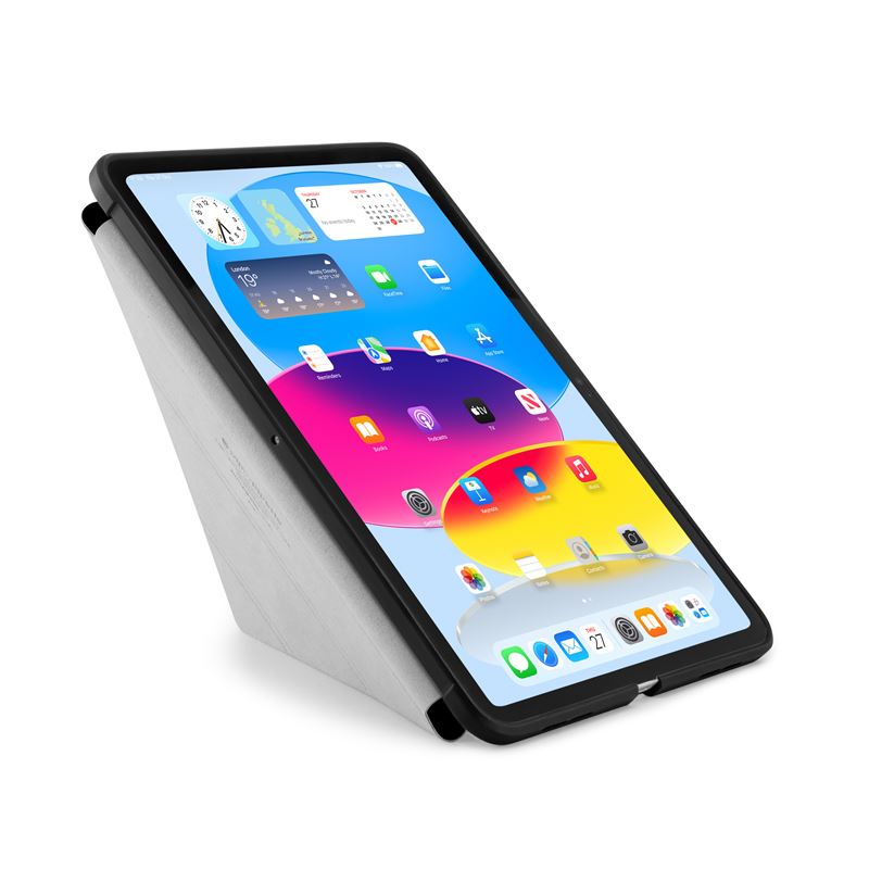 Husa Pipetto Origami No1 Original compatibila cu iPad Air 11 inch 2024 / iPad Air 10.9 inch 2022/2020, Black