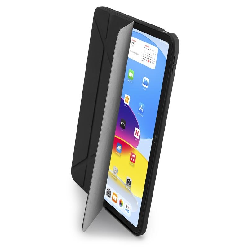 Husa Pipetto Origami No1 Original compatibila cu iPad Air 11 inch 2024 / iPad Air 10.9 inch 2022/2020, Black
