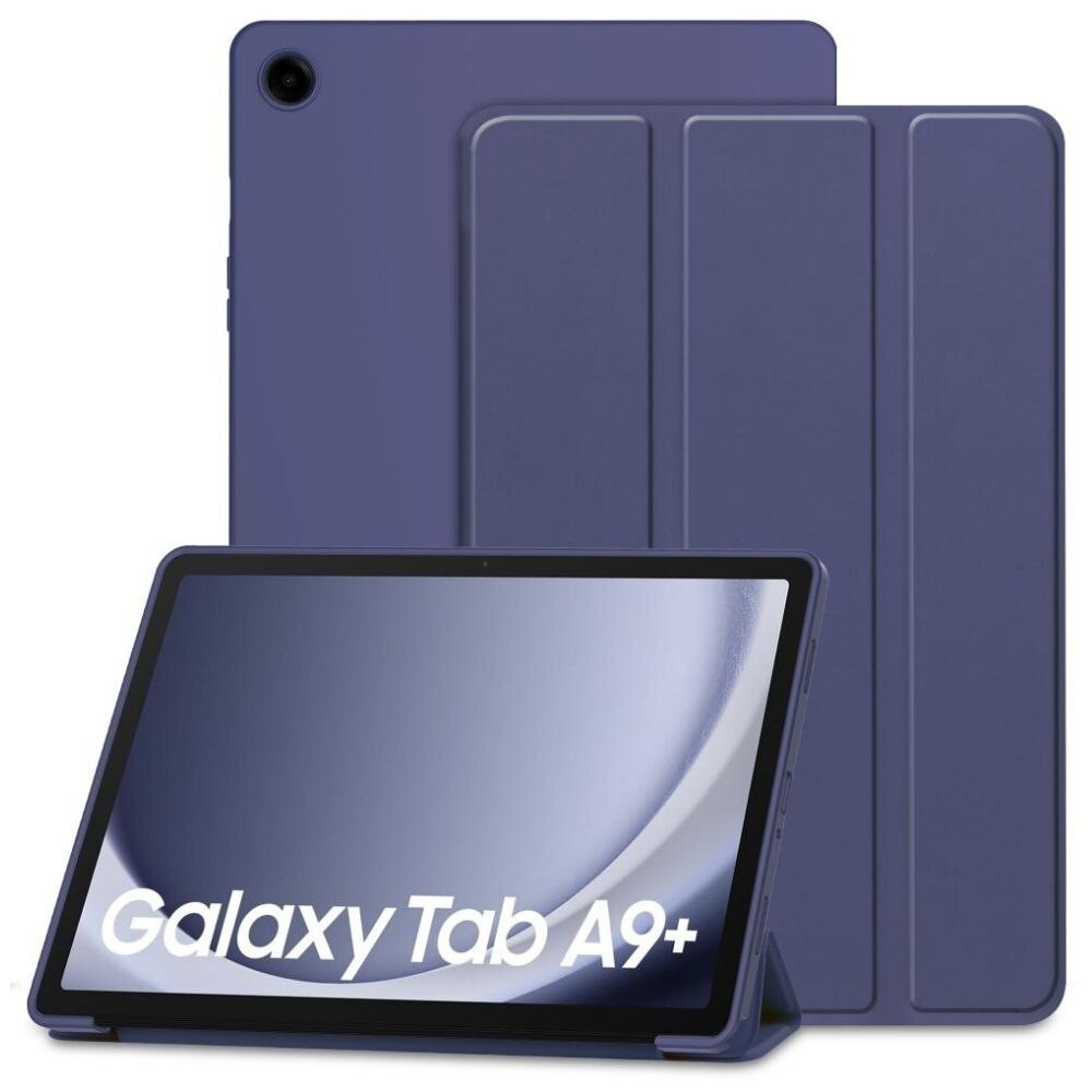 Husa fixGuard Active SmartCover pentru Samsung Galaxy Tab A9+ Plus, 11" X210 / X215 / X216, bleumarin