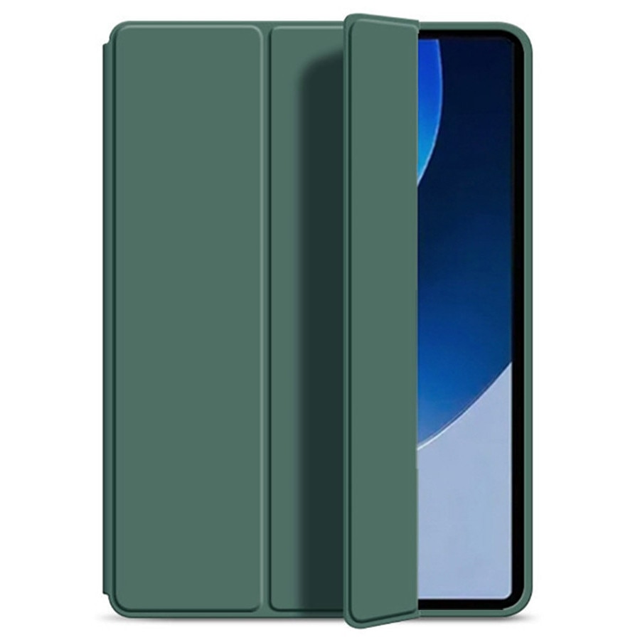 Husa tabletă, pentru Lenovo Idea Tab Pro 12.7 Inch, protecție subțire, activare automată, TPU moale, Verde