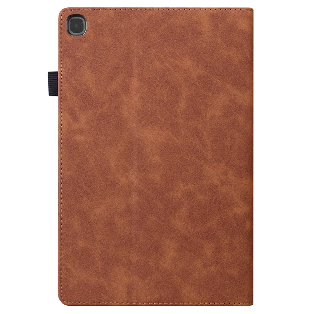 Husa tip carte pentru Samsung Galaxy Tab S6 Lite, XGSM, Maro