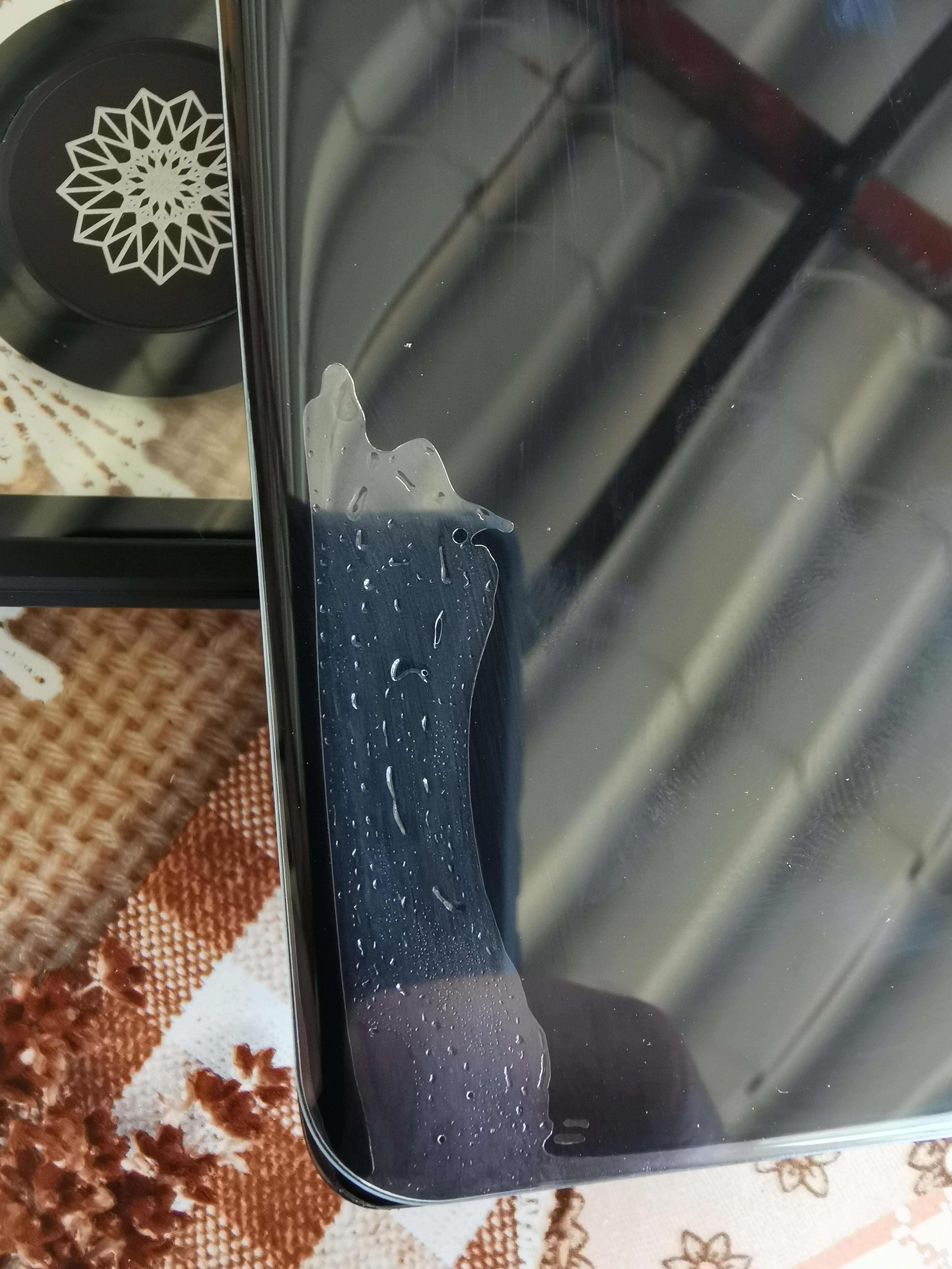 Folie din sticla SIKS cu adeziv UV Digitech Glass pentru Huawei, P40 Pro, lampa UV inclusa, transparenta