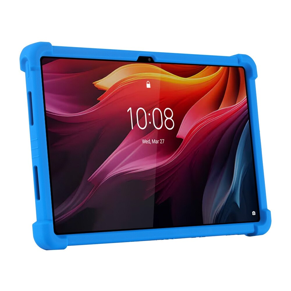 Husa tableta pentru Lenovo Tab K11 Plus, silicon antishoc, cu suport, culoare neagra
