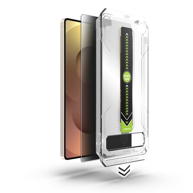 Folie Sticla Upzz® Titan Pentru Samsung Galaxy S26 ULTRA, Aplicator Inclus, Montaj Rapid, Privacy - AntiSpy