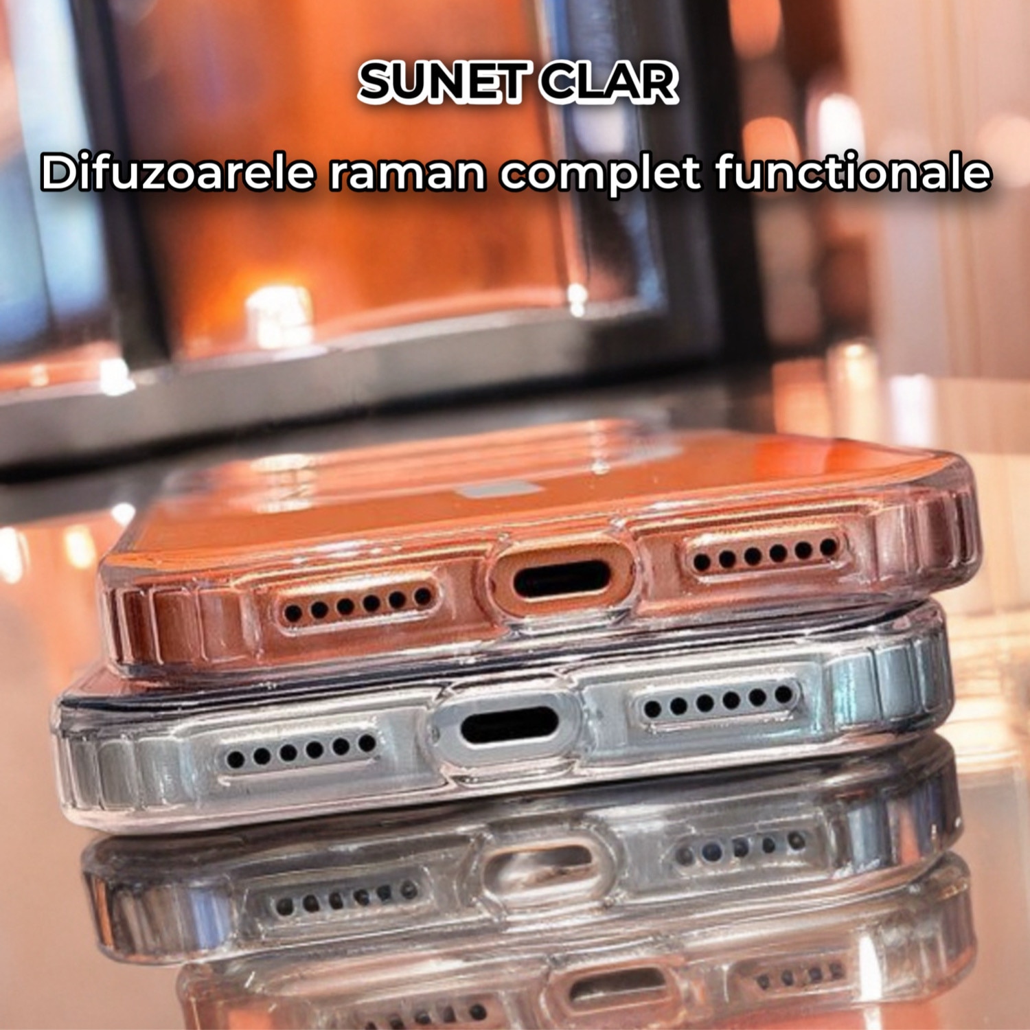 Husa de Protectie Pentru iPhone 17 Pro Max MagSafe Premium Alb, Protectie Ranforsata Antisoc, Design Subtire Transparent, Compatibila Incarcare Wireless