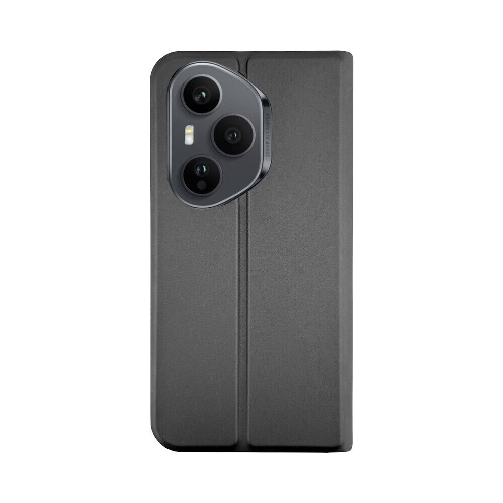 Husa de protectie tip carte CENTO Soho compatibila cu Honor 400 Pro Negru Premium, Inchidere magnetica, Protectie Sporita, Anti soc, Anti zgarieturi, Functie de stand