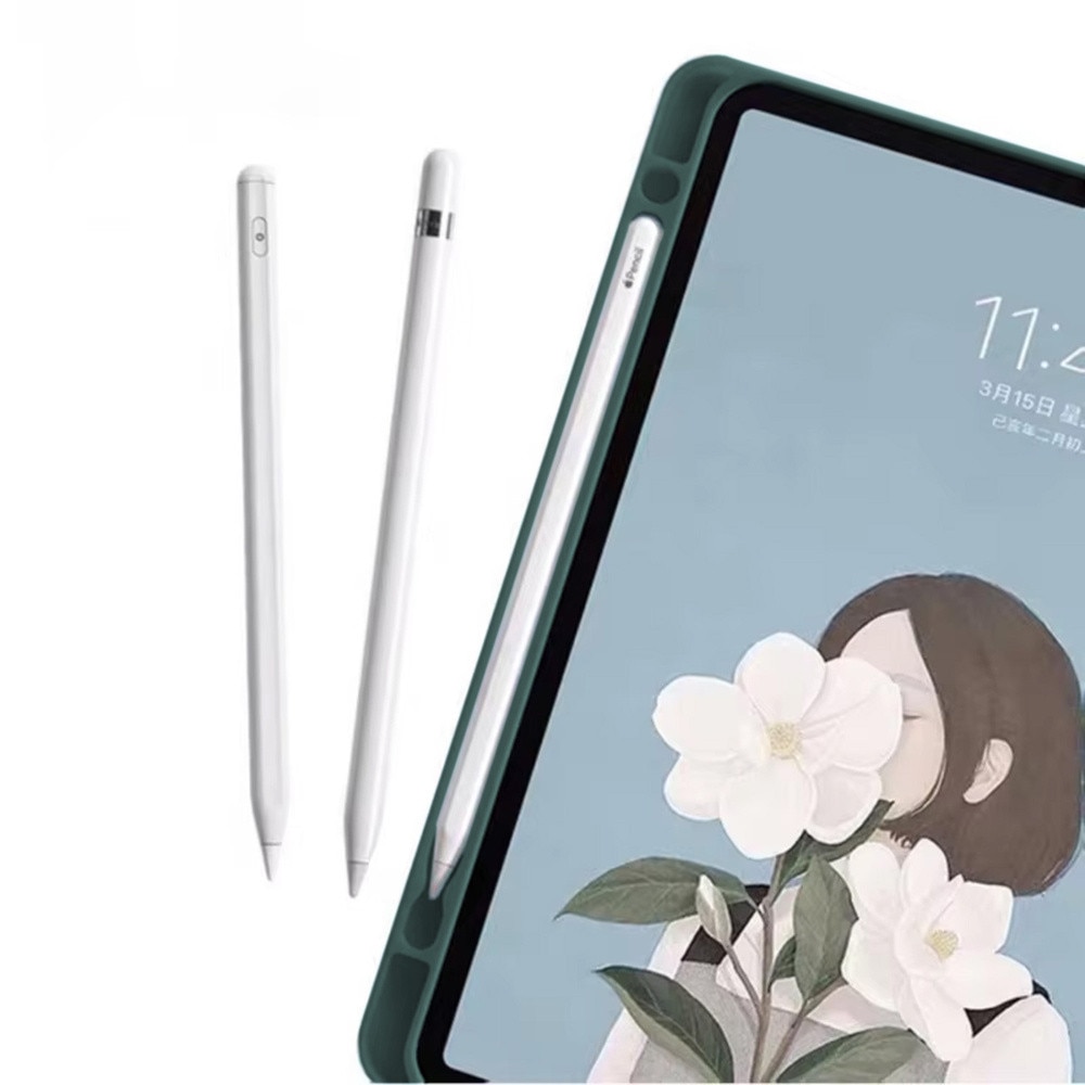 Husa cu tastatura Bluetooth si touchpad, pentru iPad Air 11 Gen 6, verde