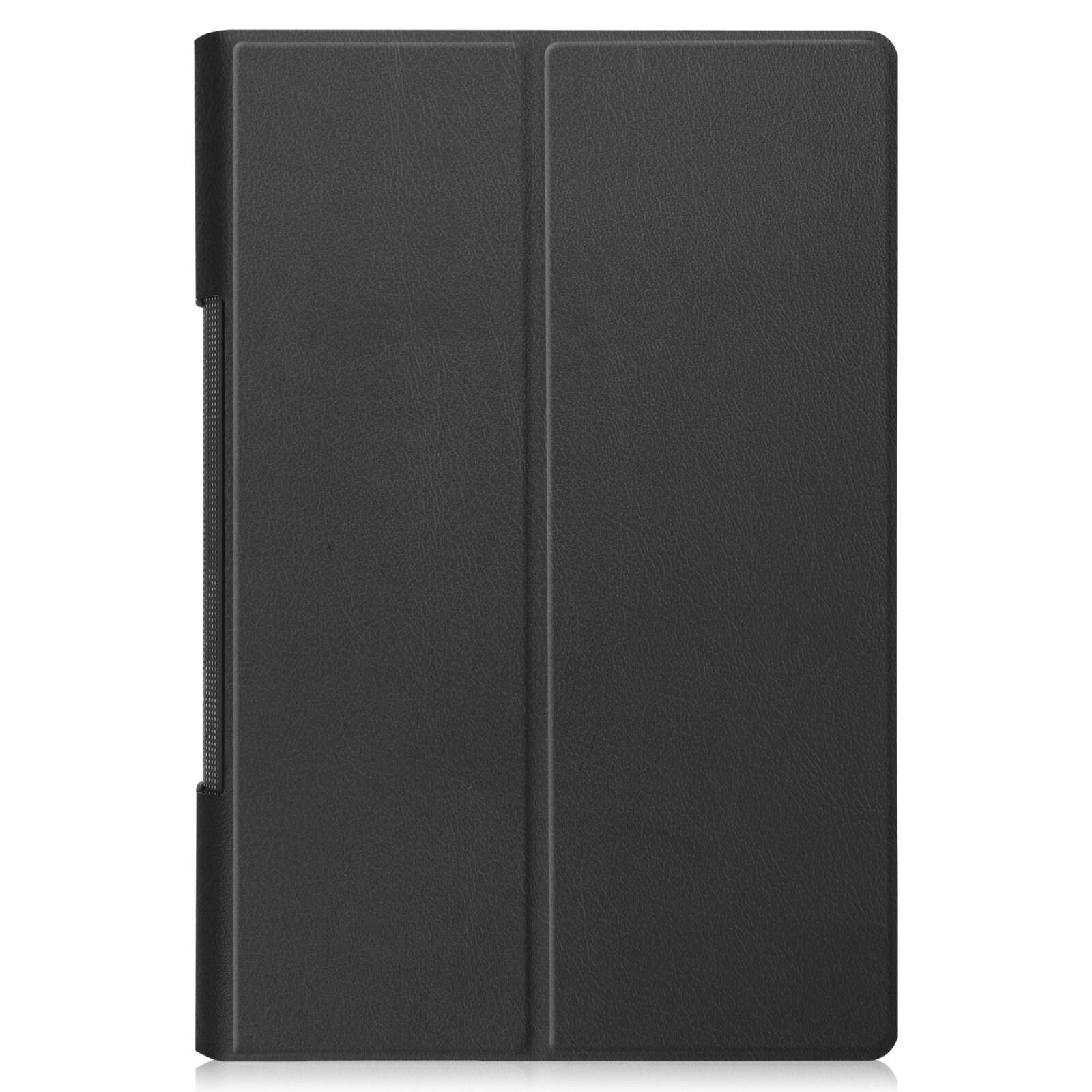 Husa tableta pentru Lenovo Yoga Tab 11 / YT-J706X, textura piele PU, design orizontal cu suport si functie sleep/wake-up (negru)
