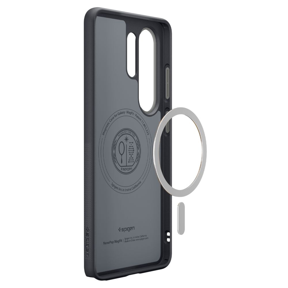Carcasa Spigen Nano Pop cu MagSafe compatibila cu Samsung Galaxy S26 Ultra, Negru