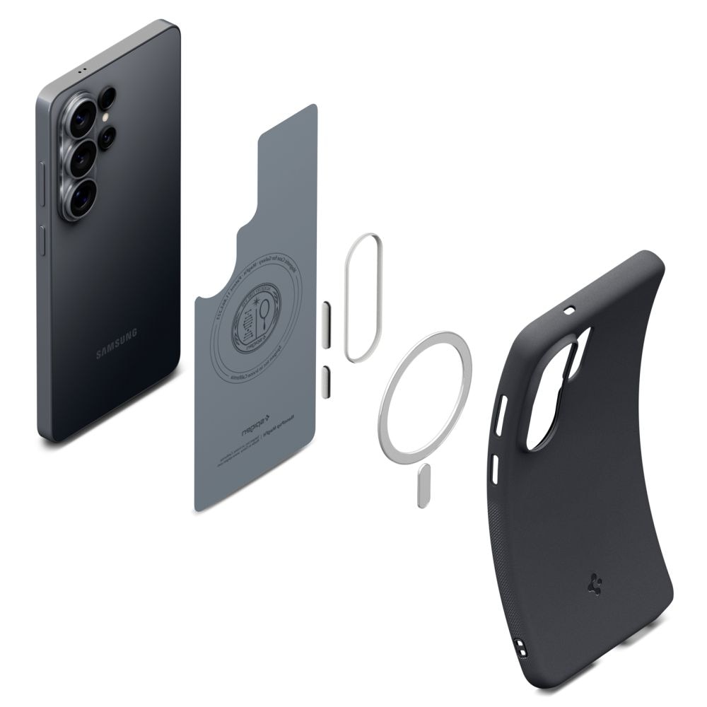 Carcasa Spigen Nano Pop cu MagSafe compatibila cu Samsung Galaxy S26 Ultra, Negru