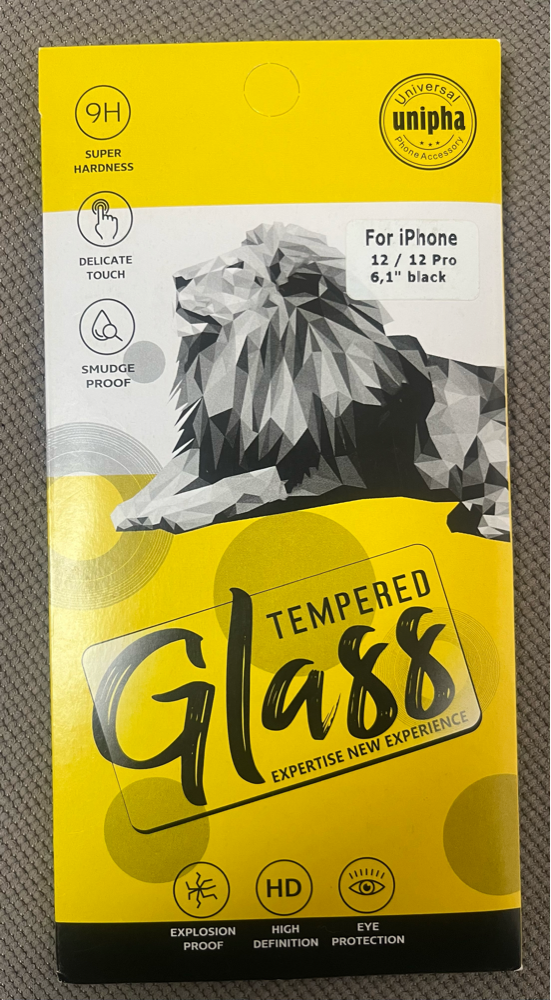 Folie de protectie ceramic glass pentru iPhone 12 / 12 Pro