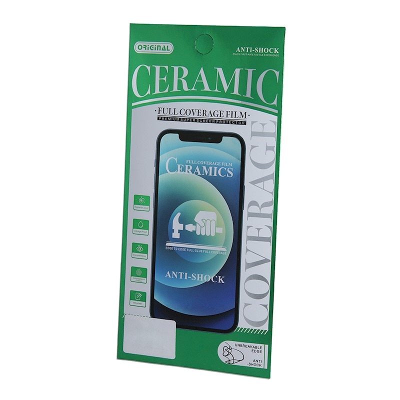 Folie de protectie ceramic glass pentru iPhone 12 / 12 Pro
