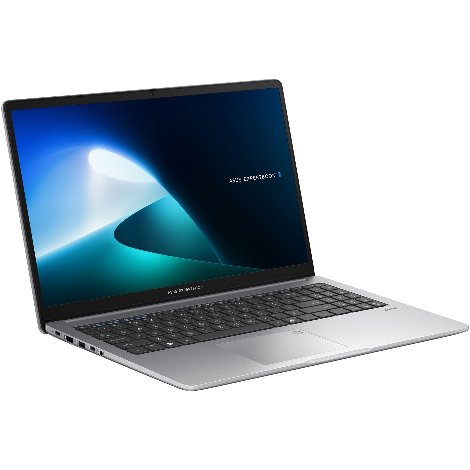 Laptop ASUS ExpertBook P1503CVA cu procesor Intel® Core™ i7-13620H pana la 4.9GHz, 15.6'', Full HD, IPS, 16GB DDR5, 512GB SSD, Intel® UHD Graphics, No OS, Misty Grey