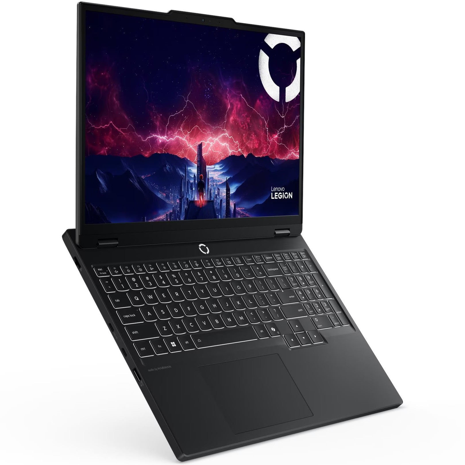 Laptop Gaming Lenovo Legion 5 15AHP10 cu procesor AMD Ryzen™ 7 260 pana la 5.1GHz, 15.1'', WQXGA , OLED, 24GB DDR5, 1TB SSD, NVIDIA® GeForce RTX™ 5050 8GB GDDR7, No OS, Eclipse Black, 3y on-site Premium Care