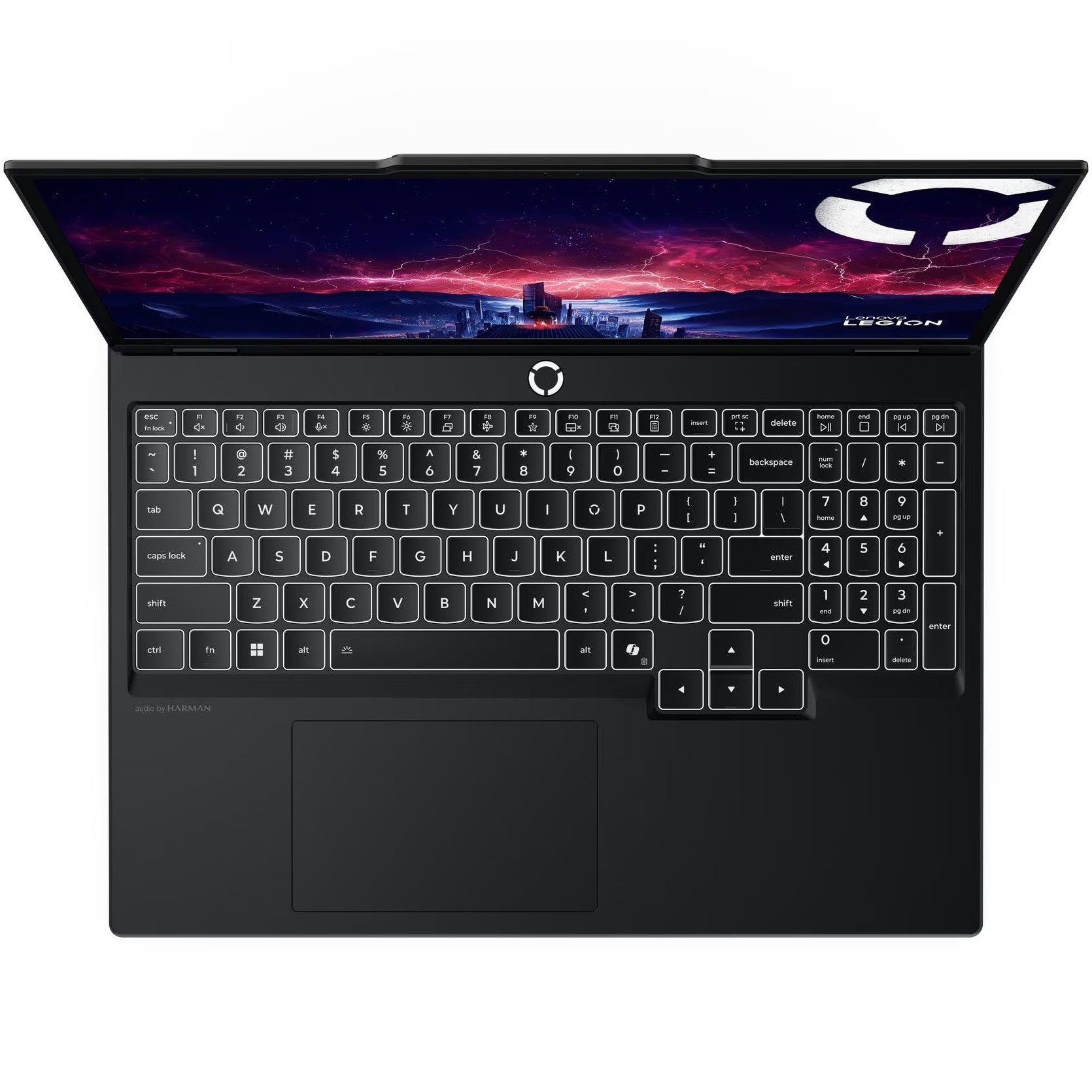 Laptop Gaming Lenovo Legion 5 15AHP10 cu procesor AMD Ryzen™ 7 260 pana la 5.1GHz, 15.1'', WQXGA , OLED, 24GB DDR5, 1TB SSD, NVIDIA® GeForce RTX™ 5050 8GB GDDR7, No OS, Eclipse Black, 3y on-site Premium Care