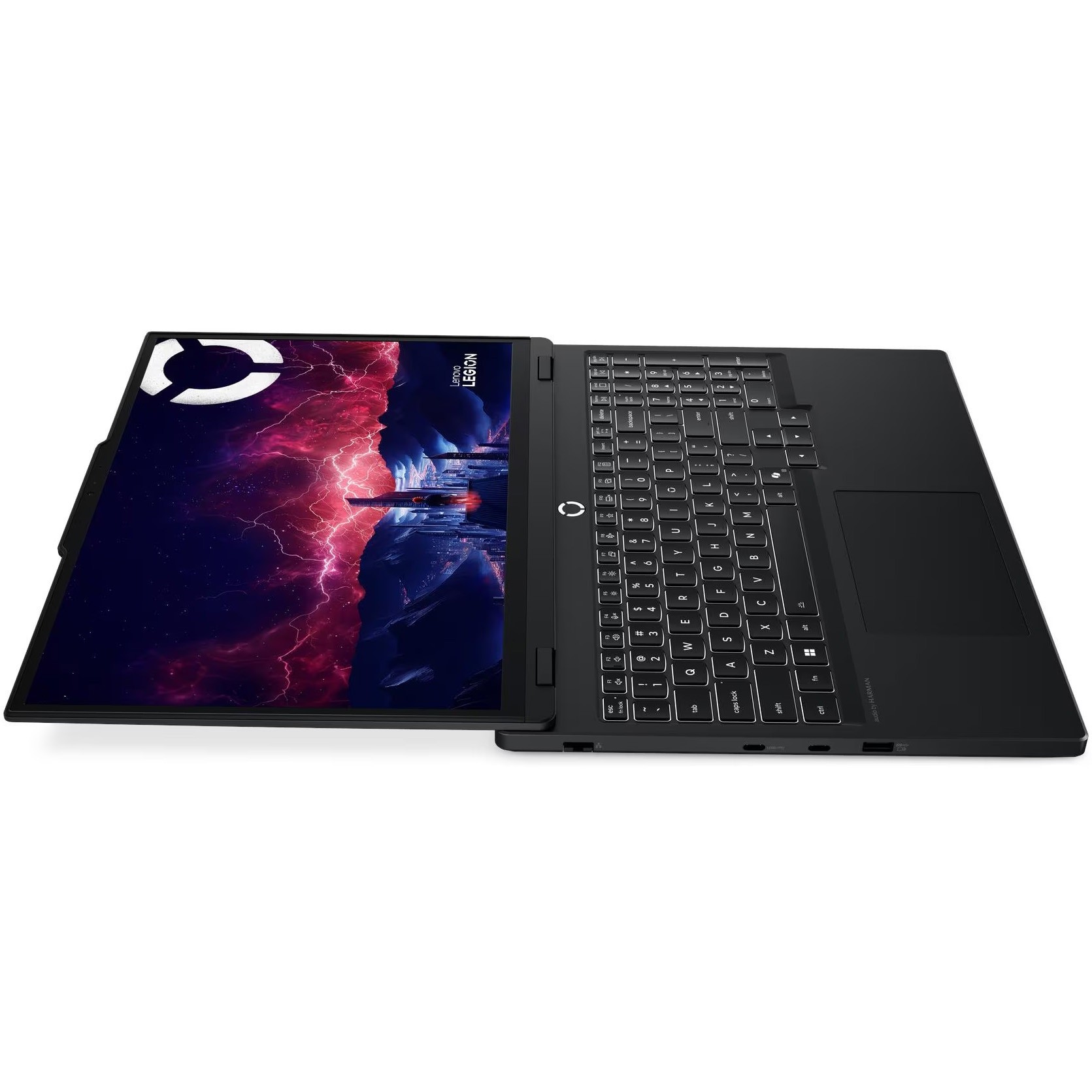 Laptop Gaming Lenovo Legion 5 15AHP10 cu procesor AMD Ryzen™ 7 260 pana la 5.1GHz, 15.1'', WQXGA , OLED, 24GB DDR5, 1TB SSD, NVIDIA® GeForce RTX™ 5050 8GB GDDR7, No OS, Eclipse Black, 3y on-site Premium Care